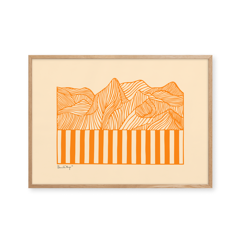 Little Detroit / Papercut 04 - Orange