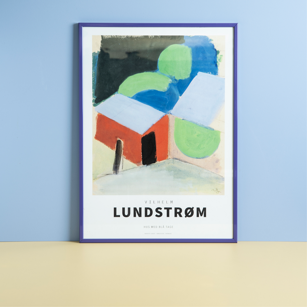 Vilhelm Lundstrøm / Hus, 50x70