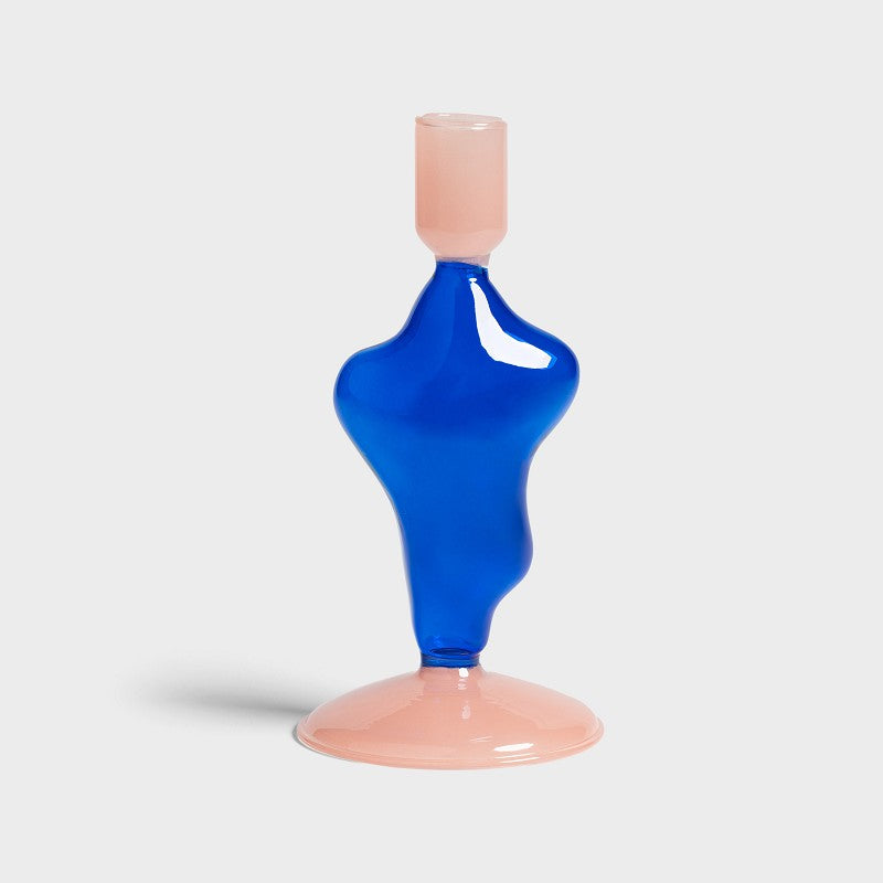Candleholder Flux / Pink-Blue