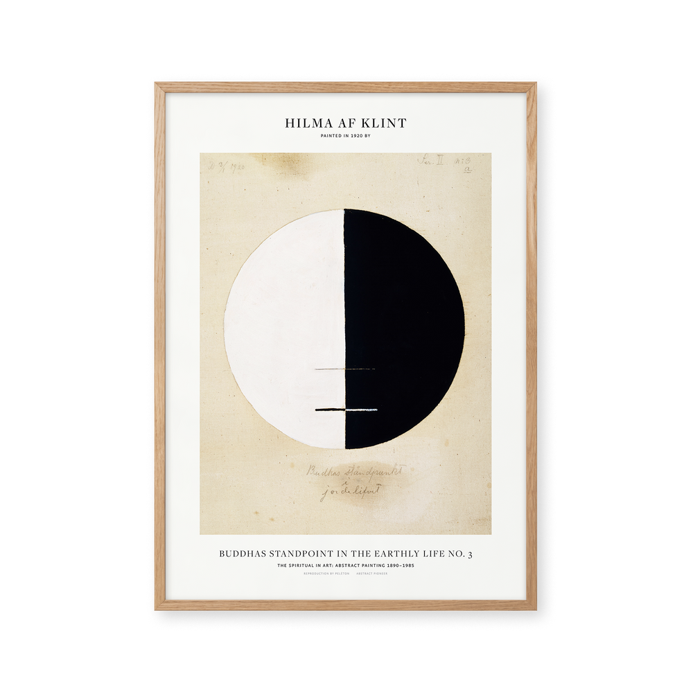 Hilma af Klint / Buddhas Standpoint in the Earthly Life No. 3