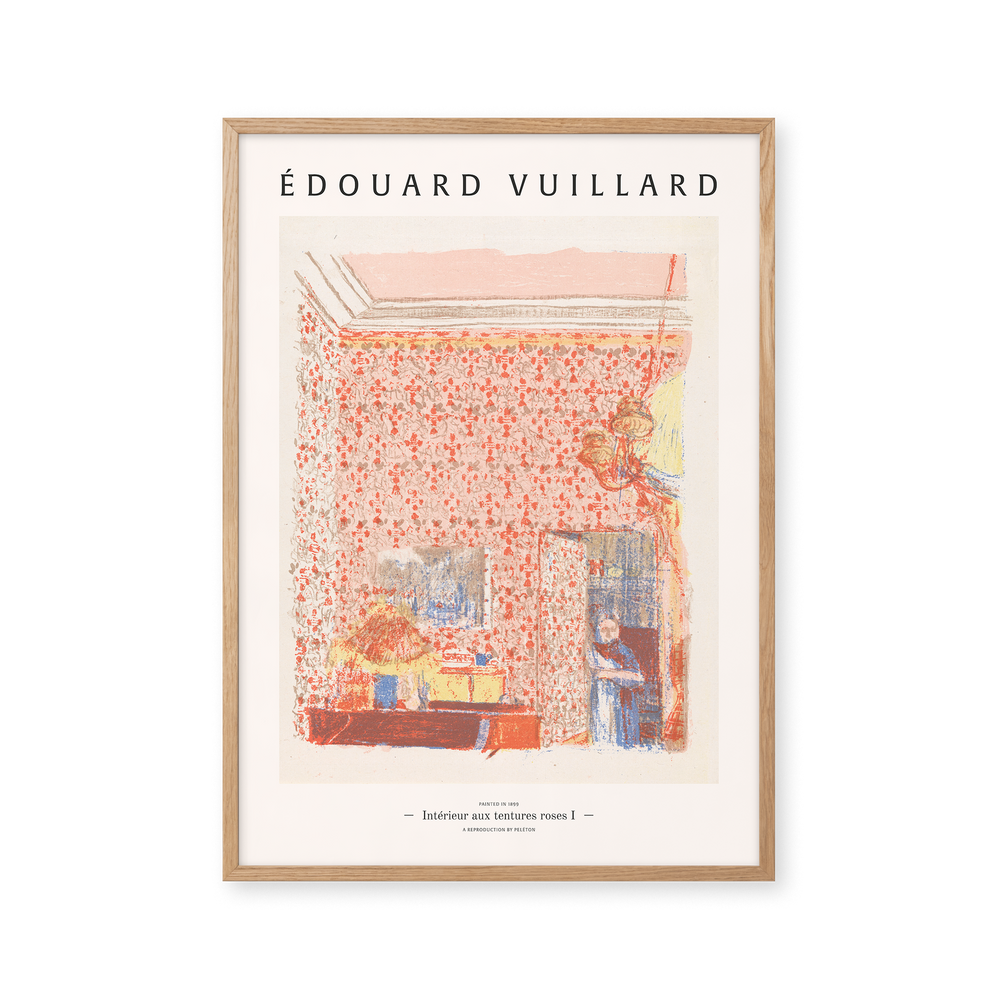 Edouard Vuillard / Intérieur aux tentures roses I