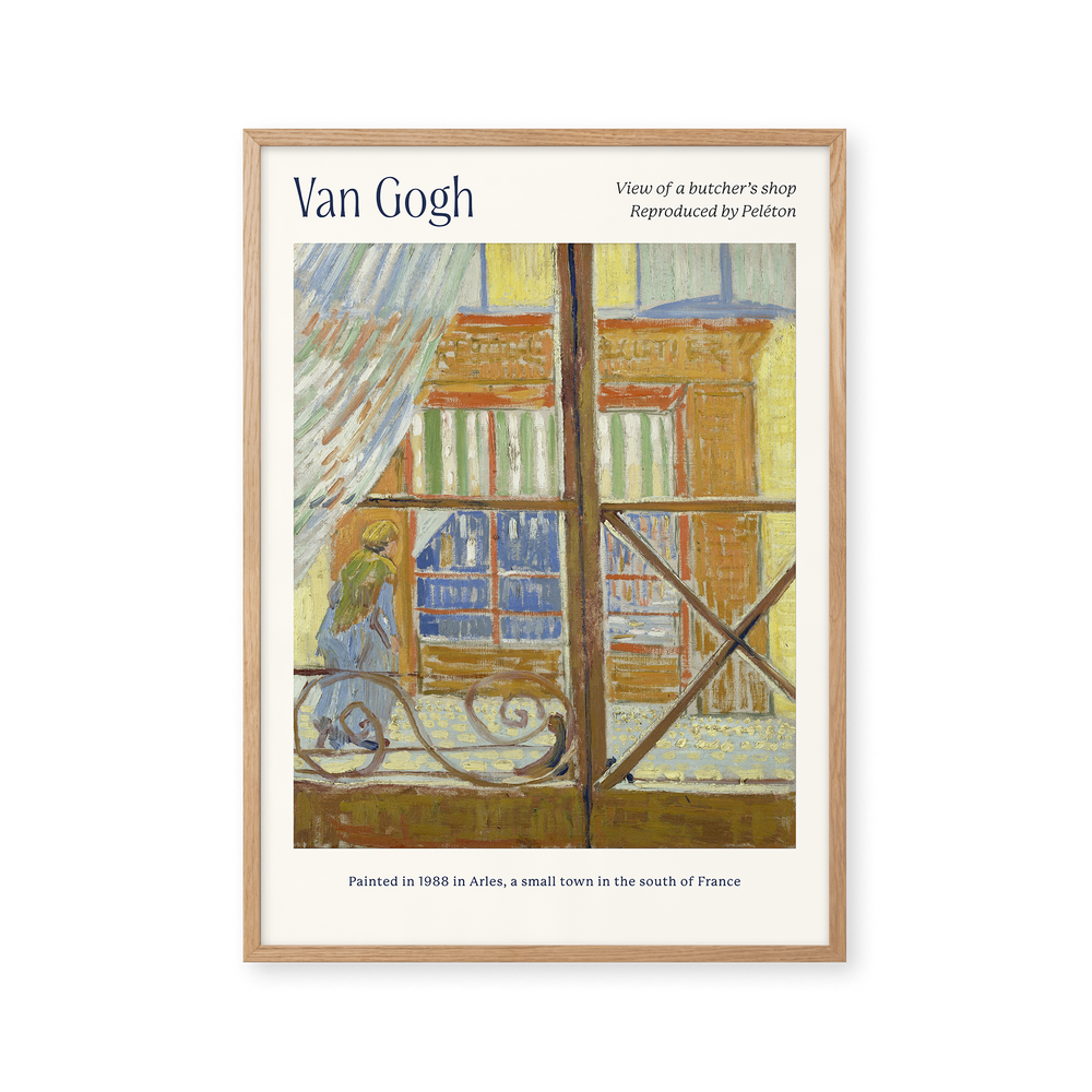 Vincent van Gogh / View of a butcher's shop