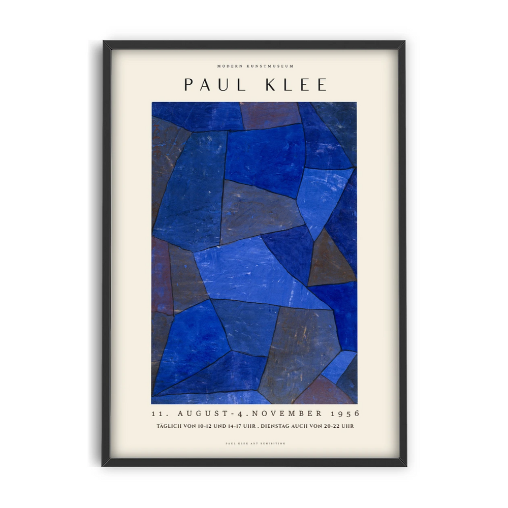 Paul Klee / Bleu, 50x70